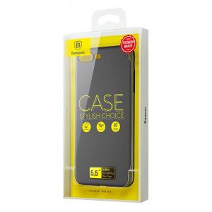 BASEUS θήκη Thin Case για iPhone 7/8 Plus WIAPIPH7P-AZB01, μαύρη | Αξεσουάρ κινητών | elabstore.gr