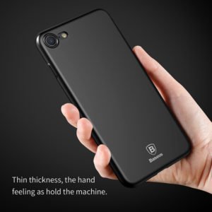 BASEUS θήκη Thin Case για iPhone 7/8 Plus WIAPIPH7P-AZB01, μαύρη | Αξεσουάρ κινητών | elabstore.gr