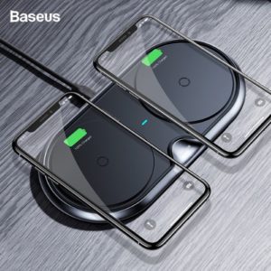 BASEUS διπλός ασύρματος φορτιστής WXXHJ-B01, Zinc Alloy, 10W | eLabstore.gr BASEUS διπλός ασύρματος φορτιστής WXXHJ-B01, Zinc Alloy, 10W | Αξεσουάρ κινητών | elabstore.gr