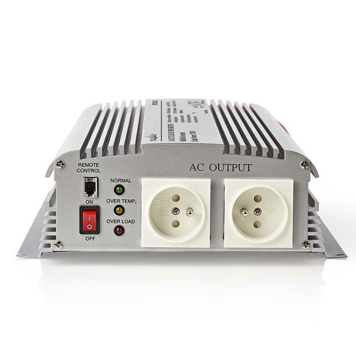 NEDIS PIMS170024E Power Inverter Modified Sine Wave 24 V DC - 230 V AC 1700 W 2x | eLabstore.gr NEDIS PIMS170024E Power Inverter Modified Sine Wave 24 V DC - 230 V AC 1700 W 2x | ΜΠΑΤΑΡΙΕΣ / ENERGY | elabstore.gr
