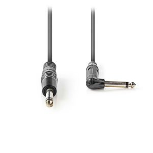 NEDIS COTH23005GY15 Unbalanced Audio Cable 6.35 mm Male - 6.35 mm Male Angled 1. | ΚΑΛΩΔΙΑ / ADAPTORS | elabstore.gr