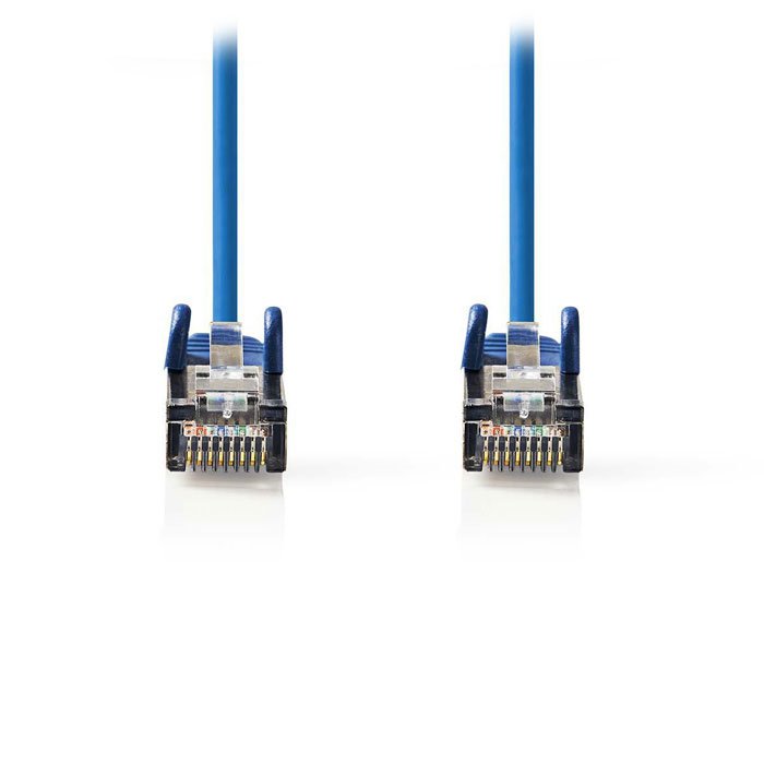 NEDIS CCGP85121BU15 Cat 5e SF/UTP Network Cable RJ45 Male - RJ45 Male 1.5 m Blue | eLabstore.gr NEDIS CCGP85121BU15 Cat 5e SF/UTP Network Cable RJ45 Male - RJ45 Male 1.5 m Blue | ΚΑΛΩΔΙΑ / ADAPTORS | elabstore.gr