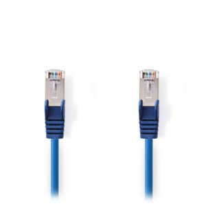 NEDIS CCGP85121BU15 Cat 5e SF/UTP Network Cable RJ45 Male - RJ45 Male 1.5 m Blue | eLabstore.gr NEDIS CCGP85121BU15 Cat 5e SF/UTP Network Cable RJ45 Male - RJ45 Male 1.5 m Blue | ΚΑΛΩΔΙΑ / ADAPTORS | elabstore.gr