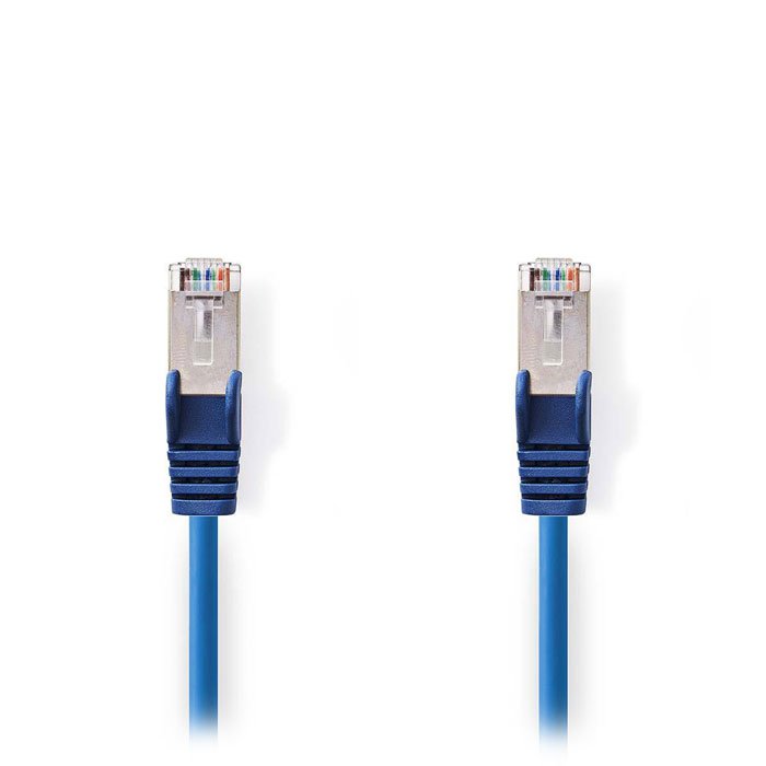 NEDIS CCGP85121BU15 Cat 5e SF/UTP Network Cable RJ45 Male - RJ45 Male 1.5 m Blue | eLabstore.gr NEDIS CCGP85121BU15 Cat 5e SF/UTP Network Cable RJ45 Male - RJ45 Male 1.5 m Blue | ΚΑΛΩΔΙΑ / ADAPTORS | elabstore.gr