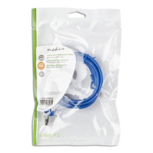 NEDIS CCGP85121BU15 Cat 5e SF/UTP Network Cable RJ45 Male - RJ45 Male 1.5 m Blue | eLabstore.gr NEDIS CCGP85121BU15 Cat 5e SF/UTP Network Cable RJ45 Male - RJ45 Male 1.5 m Blue | ΚΑΛΩΔΙΑ / ADAPTORS | elabstore.gr