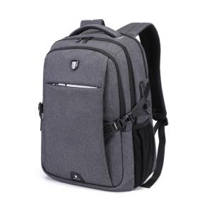 ARCTIC HUNTER τσάντα πλάτης B-00338-GY με θήκη laptop, USB, γκρι | Οικιακές & Προσωπικές Συσκευές | elabstore.gr