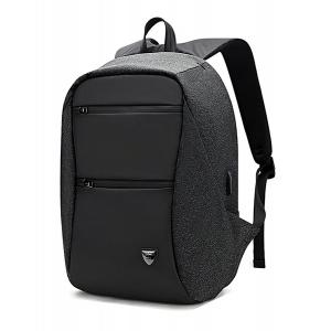 ARCTIC HUNTER τσάντα πλάτης B00207-BK με θήκη laptop, USB, μαύρη | Οικιακές & Προσωπικές Συσκευές | elabstore.gr