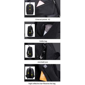 ARCTIC HUNTER τσάντα πλάτης B00207-DG με θήκη laptop, USB, γκρι | Οικιακές & Προσωπικές Συσκευές | elabstore.gr
