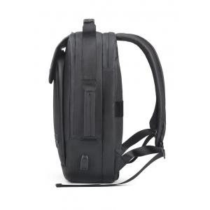 ARCTIC HUNTER τσάντα πλάτης B00325-BK με θήκη laptop, αδιάβροχη, μαύρη | Οικιακές & Προσωπικές Συσκευές | elabstore.gr