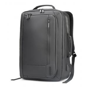 ARCTIC HUNTER τσάντα πλάτης B00330-BK με θήκη laptop, αδιάβροχη, μαύρη | Οικιακές & Προσωπικές Συσκευές | elabstore.gr