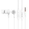 CELEBRAT Earphones CLB-V1-WH με μικρόφωνο, 10mm, 3.5mm, 1.2m, λευκό | Αξεσουάρ κινητών | elabstore.gr