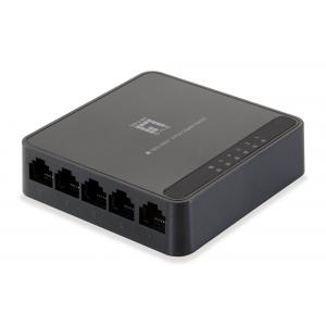 LEVELONE GbE Switch GEU-0522, 5-port 10/100/1000Mbps, MAC 4K, Ver. 1.0 | Δικτυακά | elabstore.gr