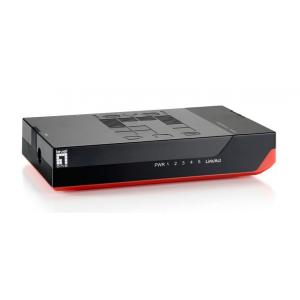 LEVELONE GbE Switch GSW-0507, 5-port 10/100/1000Mbps, Jumbo 9K, Ver. 5.0 | Δικτυακά | elabstore.gr