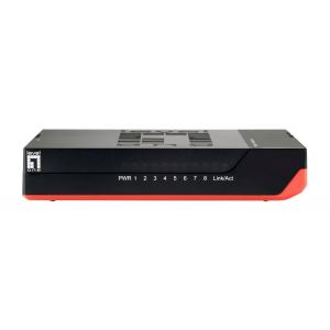 LEVELONE GbE Switch GSW-0807, 8-port 10/100/1000Mbps, Jumbo 9K, Ver. 5.0 | Δικτυακά | elabstore.gr