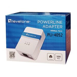 LEVELONE Powerline Nano adapter PLI-4052, 500Mbps, Ver. 4.0 | eLabstore.gr LEVELONE Powerline Nano adapter PLI-4052, 500Mbps, Ver. 4.0 | Δικτυακά | elabstore.gr