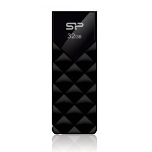 SILICON POWER USB Flash Ultima U03, 32GB, USB 2.0, μαύρο | Συνοδευτικά PC | elabstore.gr