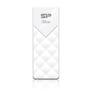 SILICON POWER USB Flash Ultima U03, 32GB, USB 2.0, λευκό | Συνοδευτικά PC | elabstore.gr