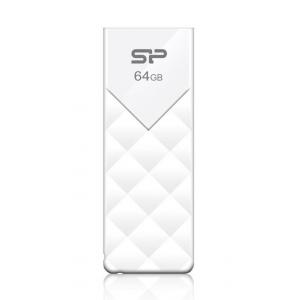 SILICON POWER USB Flash Ultima U03, 64GB, USB 2.0, λευκό | Συνοδευτικά PC | elabstore.gr