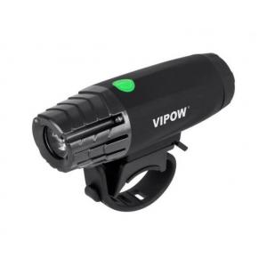 VIPOW εμπρόσθιο φως ποδηλάτου URZ0915, 3W, Toshiba LED, μαύρο | Gadgets | elabstore.gr