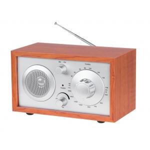 AZUSA φορητό ραδιόφωνο E-3023 με ηχείο, AM/FM, ξύλινο | Εικόνα & Ήχος | elabstore.gr