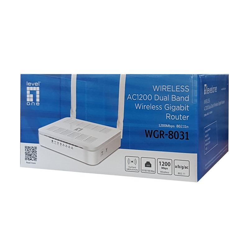 LEVELONE Wireless Gigabit Router AC1200 WGR-8031, 1200Mbps, Ver. 1.0 | eLabstore.gr LEVELONE Wireless Gigabit Router AC1200 WGR-8031, 1200Mbps, Ver. 1.0 | Δικτυακά | elabstore.gr