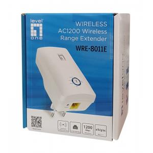 LEVELONE Wireless Range Extender AC1200 WRE-8011E, dual band, Ver. 1.0 | eLabstore.gr LEVELONE Wireless Range Extender AC1200 WRE-8011E, dual band, Ver. 1.0 | Δικτυακά | elabstore.gr