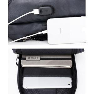 ARCTIC HUNTER Τσάντα Crossbody XB0088-BK, USB, αδιάβροχη, μαύρη | Οικιακές & Προσωπικές Συσκευές | elabstore.gr
