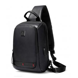 ARCTIC HUNTER Τσάντα Crossbody XB0088-BK, USB, αδιάβροχη, μαύρη | Οικιακές & Προσωπικές Συσκευές | elabstore.gr