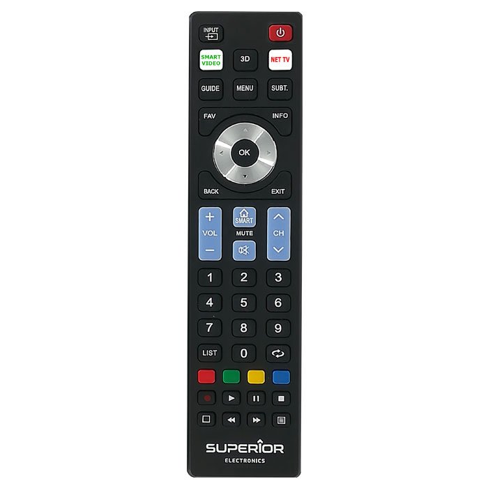 SUPERIOR READY5 SMART Universal remote for Smart TV LG, Samsung, Sony, Philips a | eLabstore.gr SUPERIOR READY5 SMART Universal remote for Smart TV LG, Samsung, Sony, Philips a | ΕΙΚΟΝΑ / ΗΧΟΣ | elabstore.gr