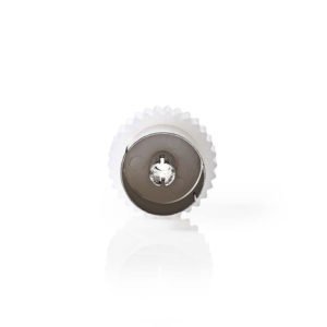 NEDIS CSGP40941WT Coax Adapter IEC (Coax) Female - IEC (Coax) Female White | ΚΑΛΩΔΙΑ / ADAPTORS | elabstore.gr