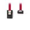 NEDIS CCGP73155RD05 SATA 3Gb/s data cable SATA 7-pin Female with Lock-SATA 7-pin | ΚΑΛΩΔΙΑ / ADAPTORS | elabstore.gr
