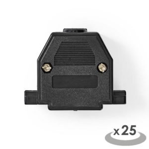 NEDIS CCVC52895ME D-Sub Connector Housing 25 pieces Metal | ΚΑΛΩΔΙΑ / ADAPTORS | elabstore.gr