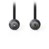 NEDIS CSGP40000BK50 Coax Cable 90dB IEC (Coax) Male - IEC (Coax) Female 5.0 m Bl | ΚΑΛΩΔΙΑ / ADAPTORS | elabstore.gr