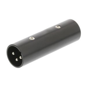 NEDIS COTP15921BK XLR Coupler XLR 3-pin Male - XLR 3-pin Male Black | ΚΑΛΩΔΙΑ / ADAPTORS | elabstore.gr