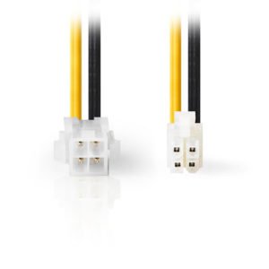 NEDIS CCGP74310VA015 Internal Power Cable P4 Male - P4 Female 0.15 m Various | ΚΑΛΩΔΙΑ / ADAPTORS | elabstore.gr