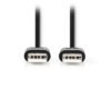 NEDIS CCGT60000BK20 USB 2.0 Cable A Male - A Male 2.00 m Black | eLabstore.gr NEDIS CCGT60000BK20 USB 2.0 Cable A Male - A Male 2.00 m Black | ΚΑΛΩΔΙΑ / ADAPTORS | elabstore.gr