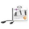 NEDIS CCBW65950BK015 USB-C Adapter USB-C Male - 3.5 mm Female 0.15 m Black | ΚΑΛΩΔΙΑ / ADAPTORS | elabstore.gr