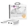 NEDIS CCBW65955WT015 USB-C Adapter USB-C Male - 3.5 mm Female + USB-C Female 0.1 | ΚΑΛΩΔΙΑ / ADAPTORS | elabstore.gr