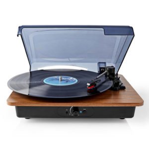 NEDIS TURN200BN Turntable 9 W Bluetooth Automatic turn off Dust Cover Brown | ΕΙΚΟΝΑ / ΗΧΟΣ | elabstore.gr