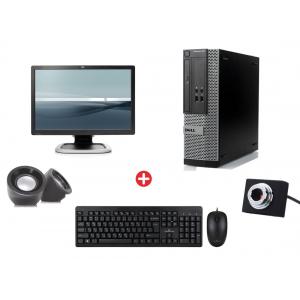 Bundle BNDL-0006 DELL PC με οθόνη, ποντίκι, πληκτρολόγιο, ηχεία, cam | Refurbished PC & Parts | elabstore.gr