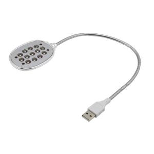 ESPERANZA USB LED φακός EA120 για laptop, 13 LED, ασημί | Αξεσουάρ για Laptop | elabstore.gr