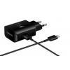 SAMSUNG Φορτιστής EP-TA300CBEGWW USB 2.0 σε Type-C, 2.1A 25W, μαύρος | Αξεσουάρ κινητών | elabstore.gr