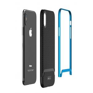 IPAKY Θήκη Bumblebee Neo Hybrid IPK-038 για iPhone XR, μαύρη-μπλε | eLabstore.gr IPAKY Θήκη Bumblebee Neo Hybrid IPK-038 για iPhone XR, μαύρη-μπλε | Αξεσουάρ κινητών | elabstore.gr