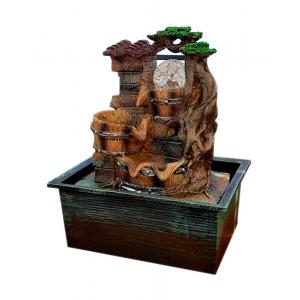 Συντριβάνι Feng Shui JK-180-008 Roof, 26 x 21 x 15.5cm | Οικιακές & Προσωπικές Συσκευές | elabstore.gr