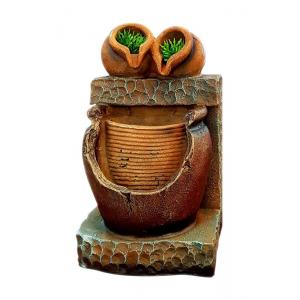 Συντριβάνι Feng Shui JK-180-012 Broken pot, 27 x 16.5 x 15cm | Οικιακές & Προσωπικές Συσκευές | elabstore.gr