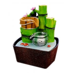 Συντριβάνι Feng Shui JK-180-017 Bamboo III, 22.5 x 16 x 13cm | Οικιακές & Προσωπικές Συσκευές | elabstore.gr