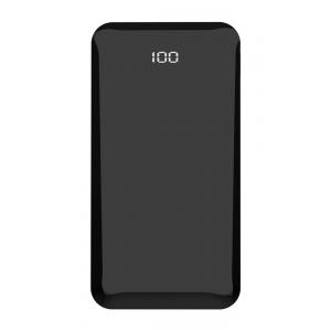 POWERTECH power bank PT-764 10000mAh, 3x output, quick charge, μαύρο | Αξεσουάρ κινητών | elabstore.gr