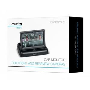 PEIYING Οθόνη αυτοκινήτου PY0107 για κάμερες, έγχρωμη 16:9,μαύρη | Gadgets | elabstore.gr