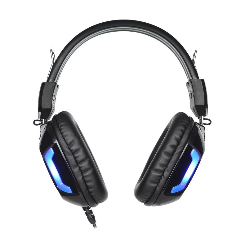 SADES Gaming Headset Element SA-702-BL, blue LED, 3.5mm, 40mm ακουστικά | eLabstore.gr SADES Gaming Headset Element SA-702-BL, blue LED, 3.5mm, 40mm ακουστικά | Συνοδευτικά PC | elabstore.gr