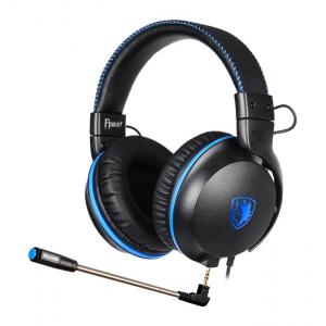 SADES Gaming Headset Fpower SA-717-BL, multiplatform, 3.5mm | eLabstore.gr SADES Gaming Headset Fpower SA-717-BL, multiplatform, 3.5mm | Συνοδευτικά PC | elabstore.gr